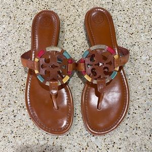 Vintage Tory Burch Miller sandal with dust bag size 11.